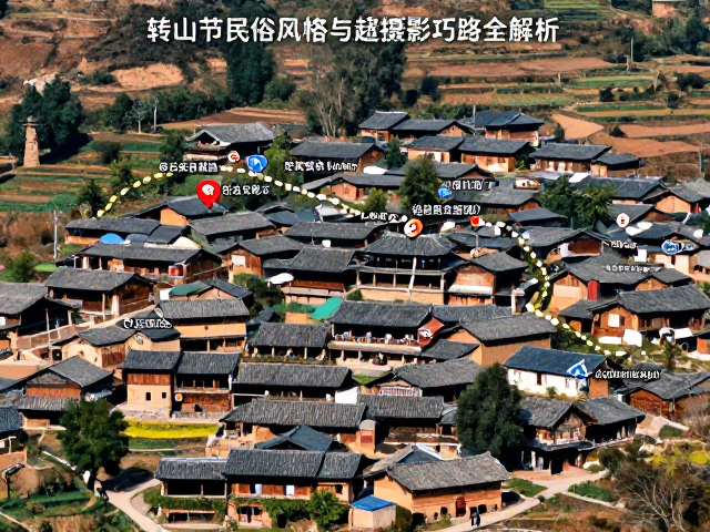 滇西古村徒步攻略,转山节民俗风情与摄影技巧全解析