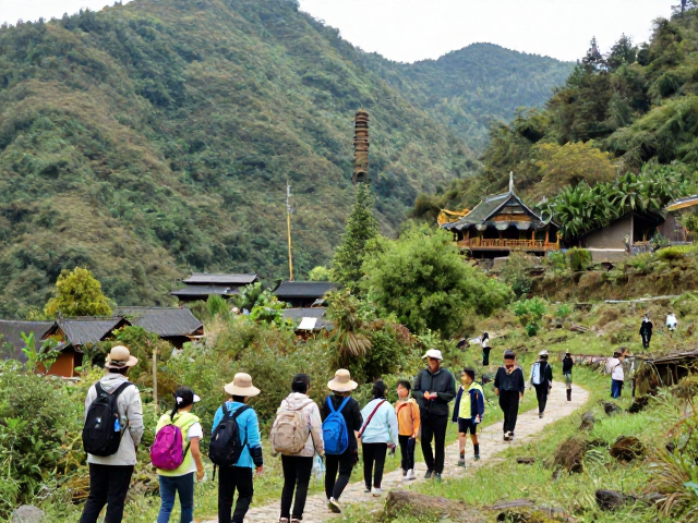 山地生态与民间信仰的自然融合