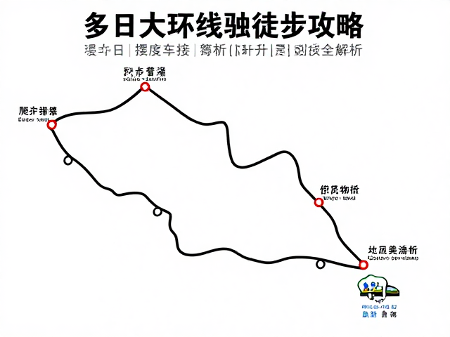 多日大环线徒步攻略,景区摆渡车接驳与爬升累计数据全解析