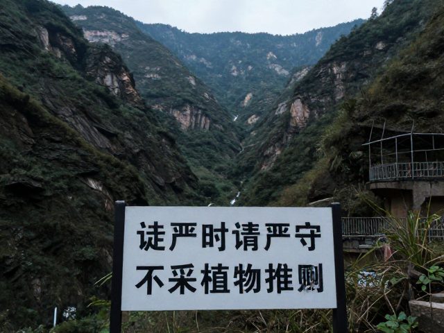 网红景点旁的无人山谷秘境,徒步时请严守不采摘植物准则