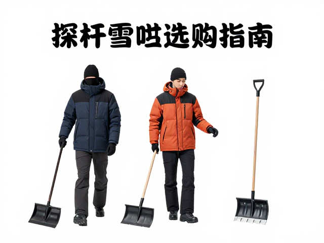 探杆雪铲选购指南,加厚保暖羽绒衣与结组行进安全要点