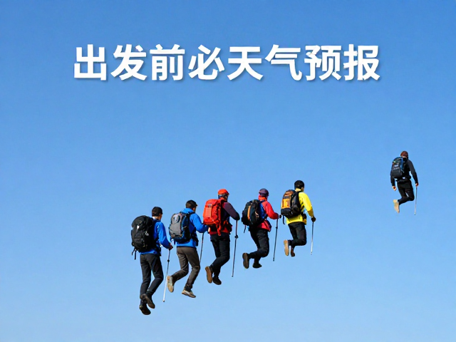 出发前必查天气预报