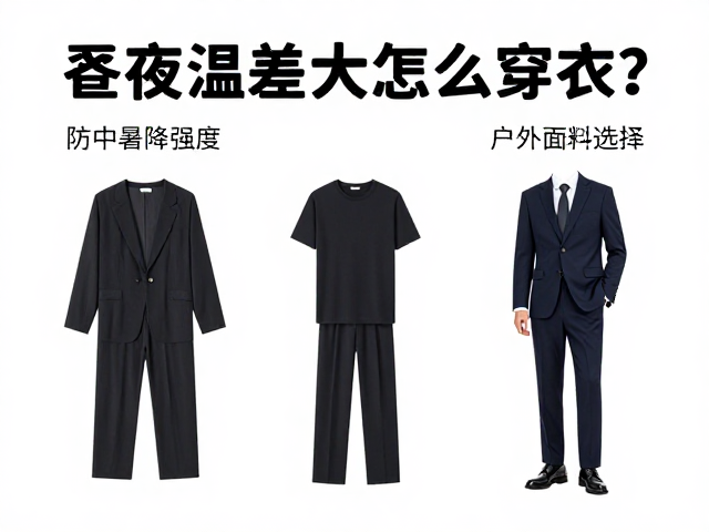 昼夜温差大怎么穿衣?防中暑降强度,户外出行全攻略