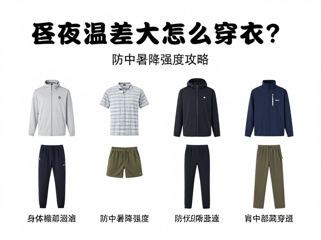 场景化搭配与身体部位防护