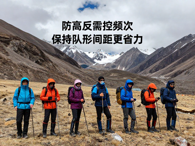 高海拔补水科学,防高反需控频次,保持队形间距更省力