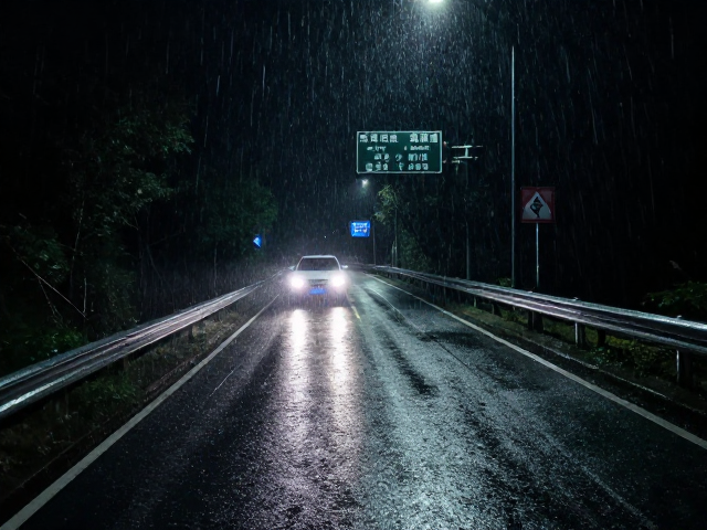 露营返程雨天防滑指南,夜间轨迹导航定位精准技巧分享