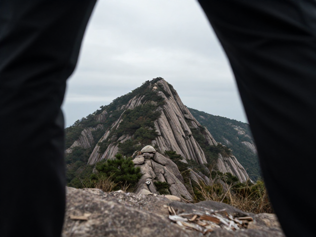 徒步登山摄影,用前景与框架式构图打造故事感大片