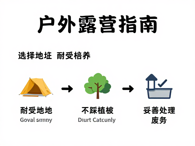 行为规范:最小化对植被的干扰