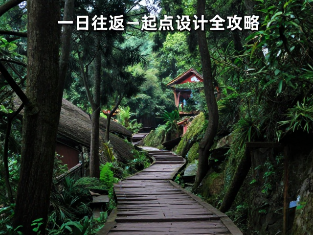 四川青城山后山:古道幽深与道教文化的自然融合