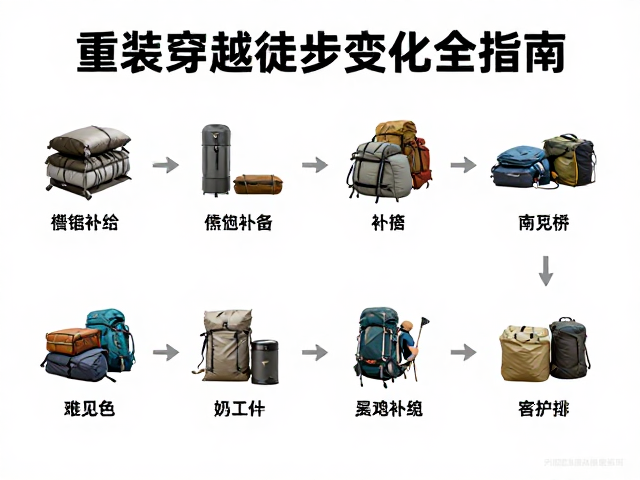 重装穿越徒步目的地,食宿补给与能见度变化全指南