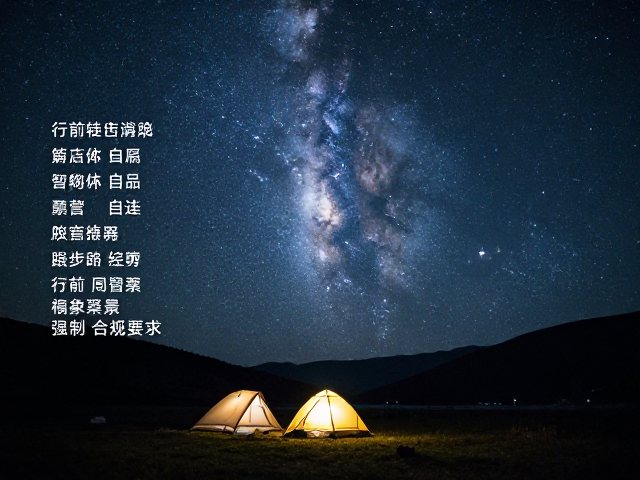 行前装备清单与应急预案