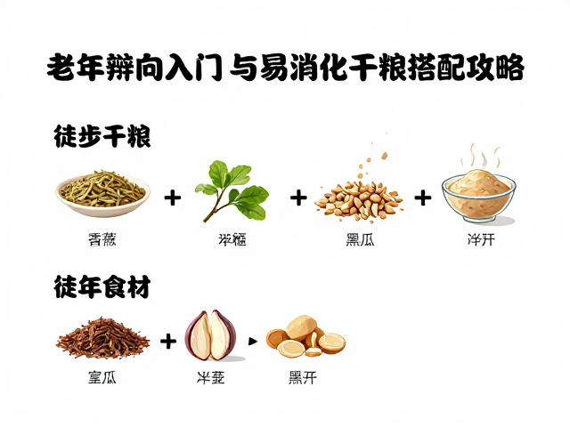易消化干粮的营养搭配策略