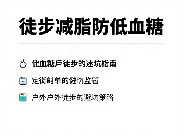 运动过程中的血糖监控与补给策略