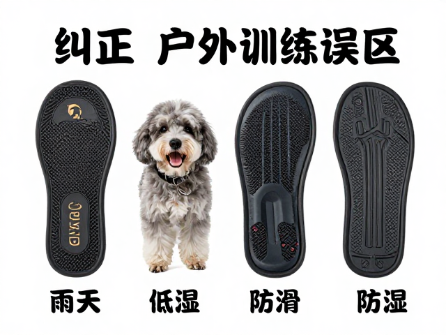 纠正宠物户外训练误区,低温护体能,雨天防滑防湿指南