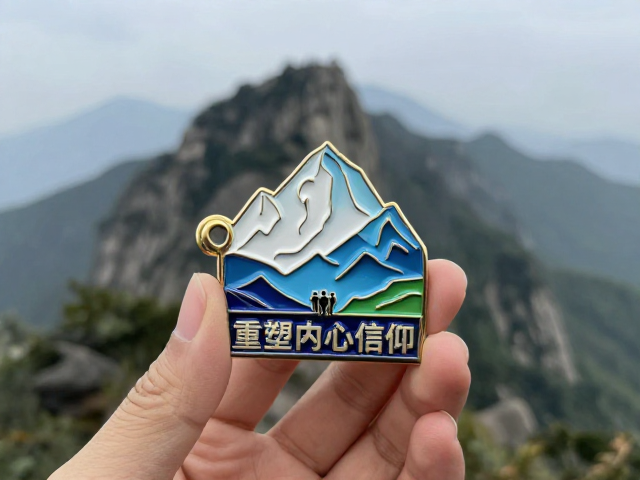 徒步名山获徽章,户外精神如何疗愈心理,重塑内心信仰