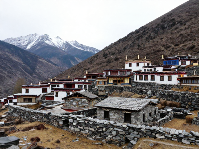 徒步古村落探秘雪山藏地风情,邂逅绝美民族建筑之旅