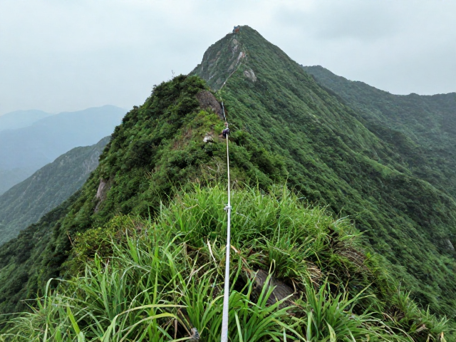 国内登山传奇，固定绳守护山野，敬畏自然守护绿色巅峰