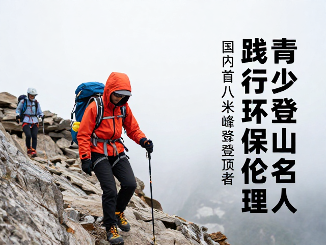 国内首位十四座八千米峰登顶者，青少年登山名人践行环保伦理