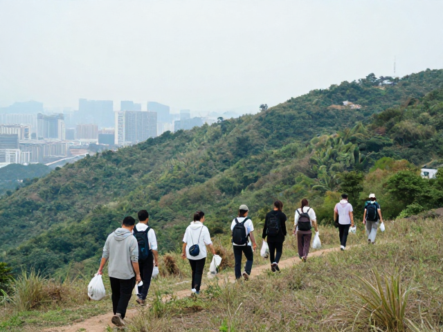 徒步新手必看,加入户外社群公益山野清洁,做无痕行者