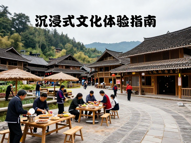 非遗户外传播,村寨住宿,传统饮食制作,沉浸式文化体验指南