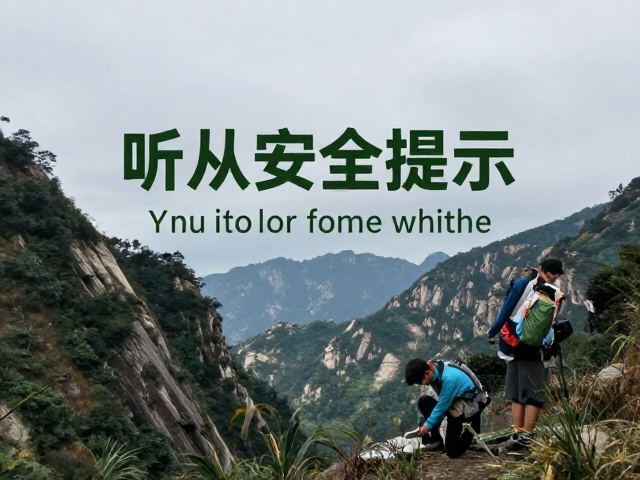 登山环保与和谐共生,听从安全提示,守护自然之美