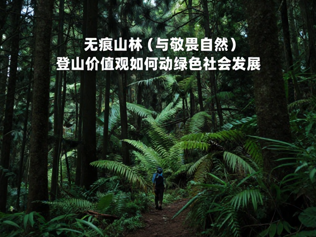敬畏自然对登山者心理与行为的重塑