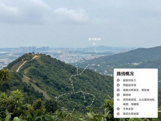 路线概况:从城市边缘到山野秘境