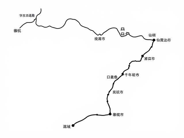 华东古道路线,多日徒步分段详解与包车接驳攻略