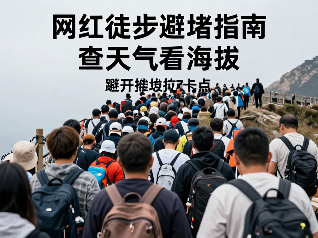 网红徒步避堵指南,查天气看海拔,避开拥堵卡点