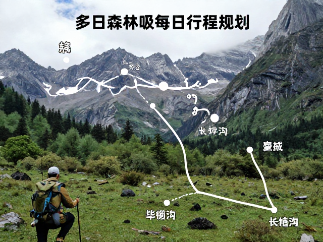 川西四姑娘山长坪沟至毕棚沟穿越路线解析