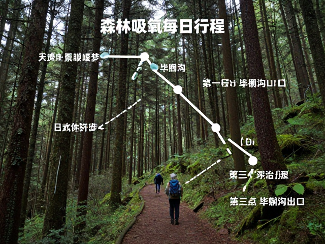 第三天行程:原始森林穿行与毕棚沟出口