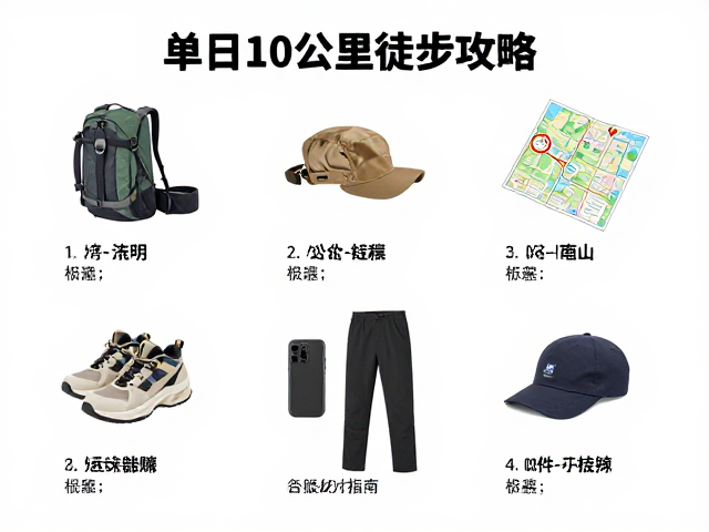 核心物资清单与轻量化搭配逻辑