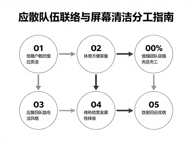 应急通讯方案设计,分散队伍联络与屏幕清洁分工指南