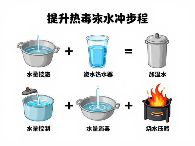 操作细节:水量控制与火力管理