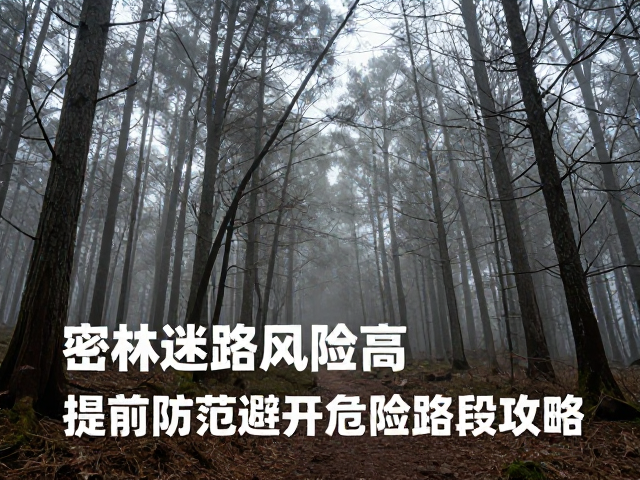 迷路应对与紧急处置
