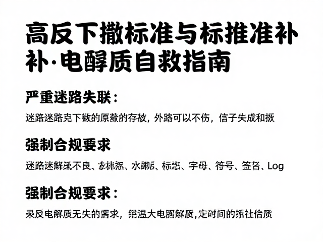迷路失联后的信号传递与等待救援