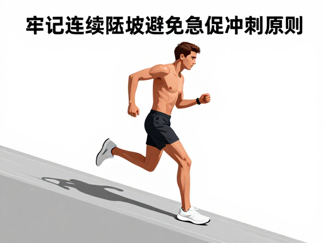 下坡一路小跑引发脚踝扭伤?牢记连续陡坡避免急促冲刺原则