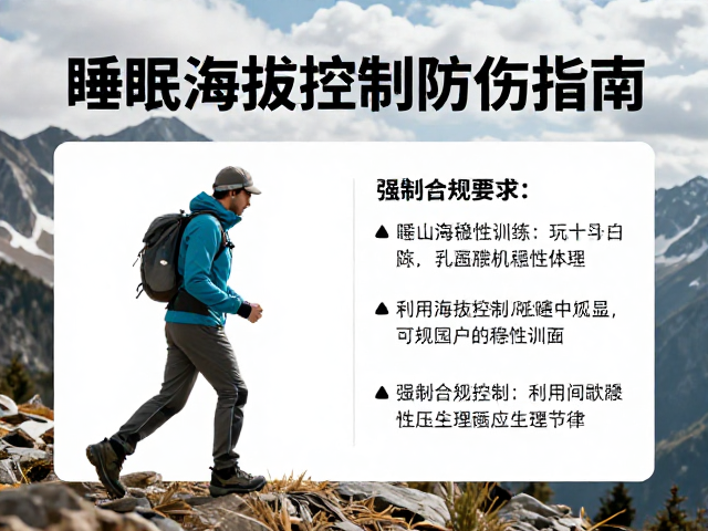 睡眠海拔控制:利用间歇性低压适应生理节律