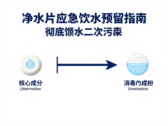 净水片消毒水源配比与应急饮水预留指南，彻底避免二次污染