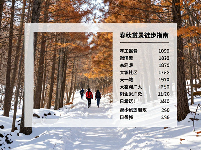 春秋赏景徒步指南,含交通费用与冬季雪景目的地推荐