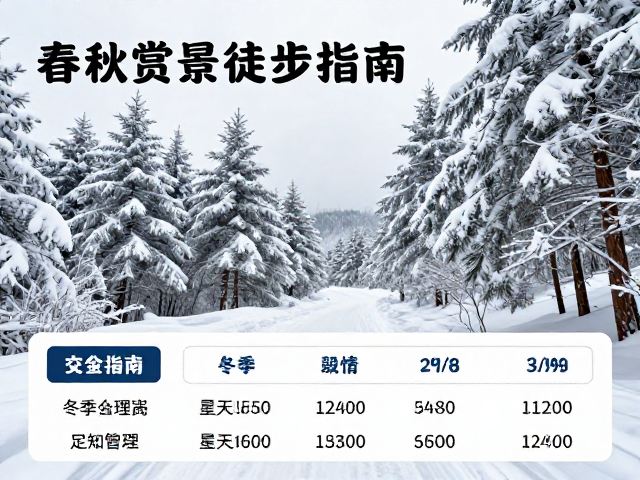 冬季雪景目的地推荐与安全要点