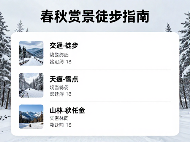 环保原则与无痕山林实践