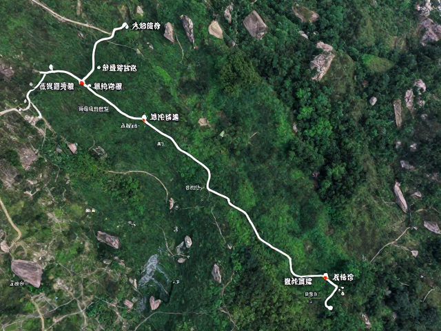 沿途关键节点与地形特征