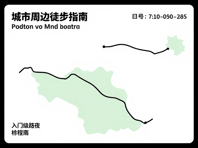 城市周边经典徒步指南,入门级路线推荐,务必避免夜间独行