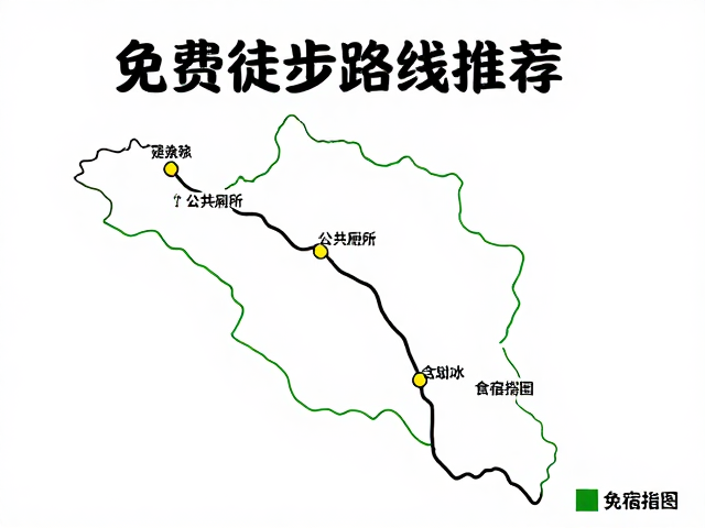 免费徒步路线推荐,含公共厕所与食宿补给指南