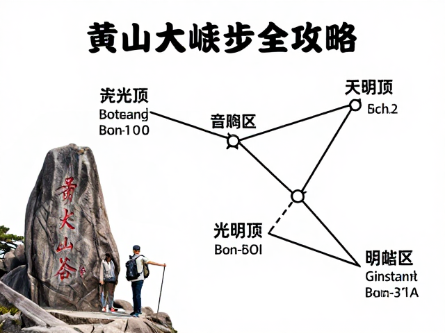 进阶轻徒步：西海大峡谷顶线观光与光明顶连接
