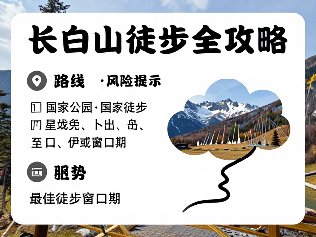 季节性特征与最佳徒步窗口期