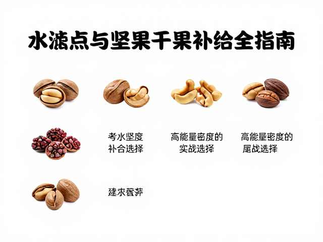 坚果干果补给策略:高能量密度的实战选择