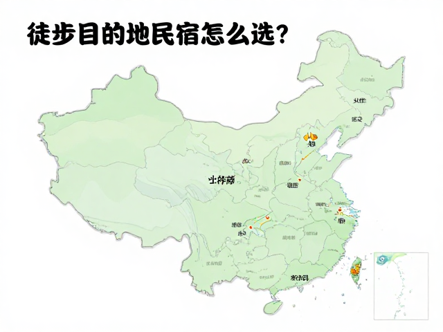住宿选址与补给点的地理联动