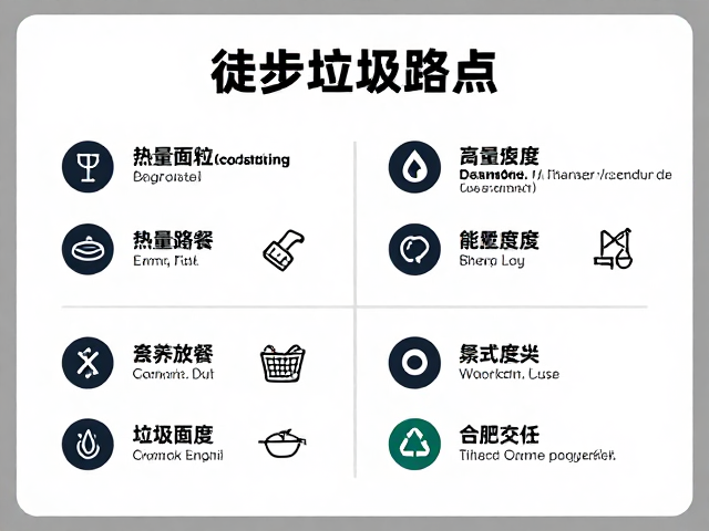 徒步住宿补给路书,高热量路餐与垃圾回收点标注指南